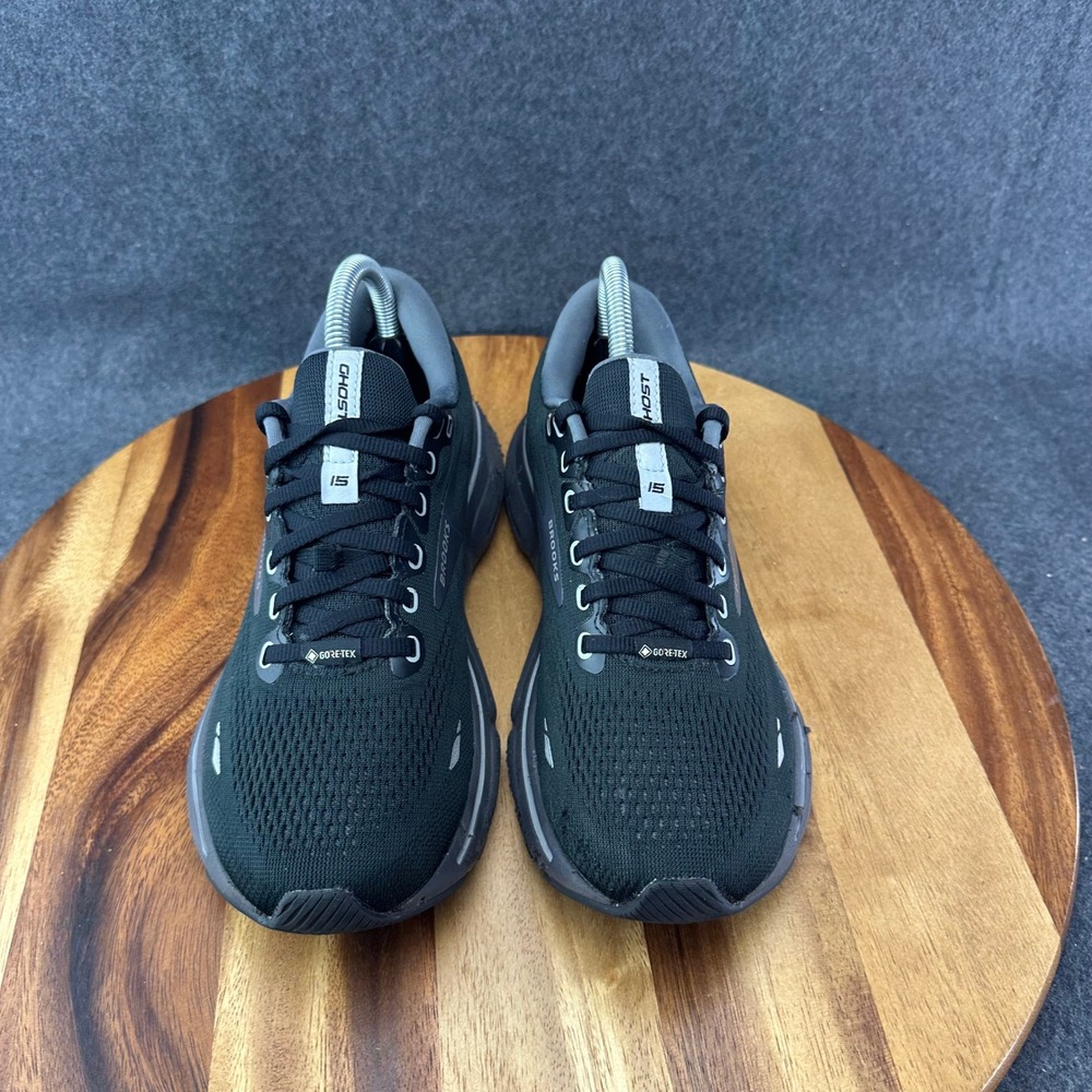 Brooks Ghost 15 GTX Womens Sz 8.5B Black Athletic Running Walking Shoes Sneakers - Picture 5 of 16
